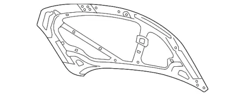 Капот 5C6823031C BENTLEY