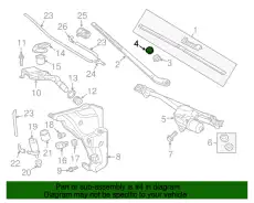 Колпачок чёрный satinschwarz 1J0955205A9B9 BENTLEY