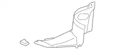 Подкрылок BENTLEY 3C08059129B9