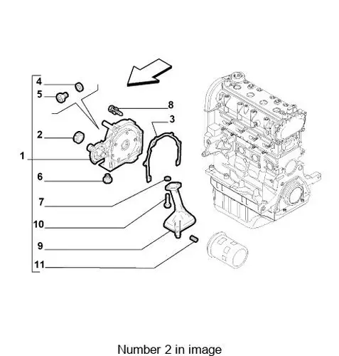 УПЛОТНИТЕЛЬНОЕ КОЛЬЦО (РЕЗИНА) 46404094 FIAT