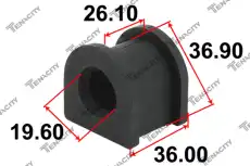 ASBMI1032 Втулка стабилизатора Tenacity (2260) ASBMI1032