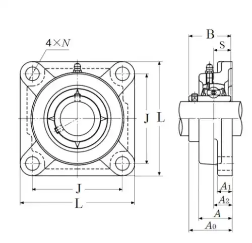 Подшипник UCFX20D1 NTN