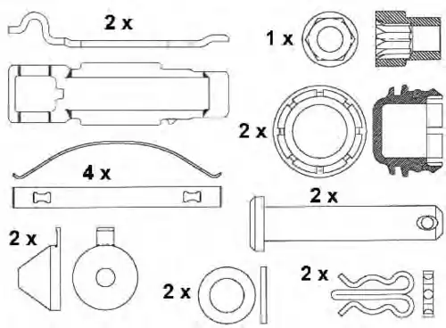 колодки дисковые BPW DCV1329BFE DURON