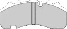 колодки дисковые BPW DCV1677B DURON