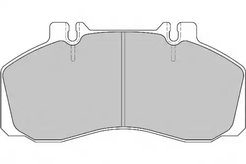 колодки дисковые IVEC DCV879 DURON