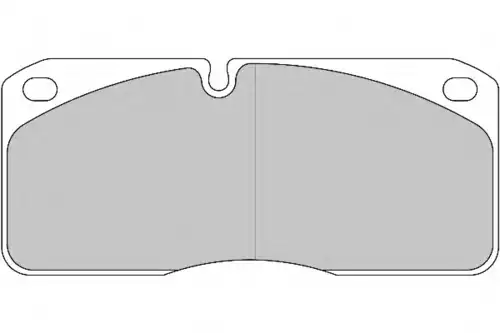 колодки дисковые IVEC DCV733 DURON