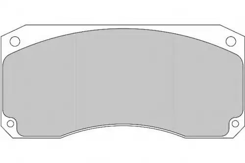 колодки дисковые RVI DCV769 DURON