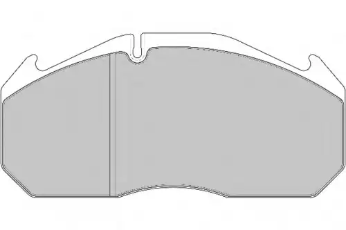 колодки дисковые RVI DCV1763B DURON