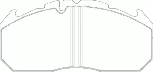 колодки дисковые RVI DCV1579BFE DURON