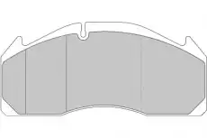 колодки дисковые Volv DCV1388B DURON