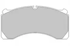 колодки дисковые ROR DCV1314B DURON