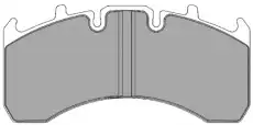 колодки дисковые Volv DCV1624B DURON