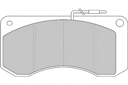 колодки дисковые RVI DCV668 DURON