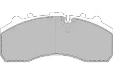 колодки дисковые MB DCV1598BFE DURON
