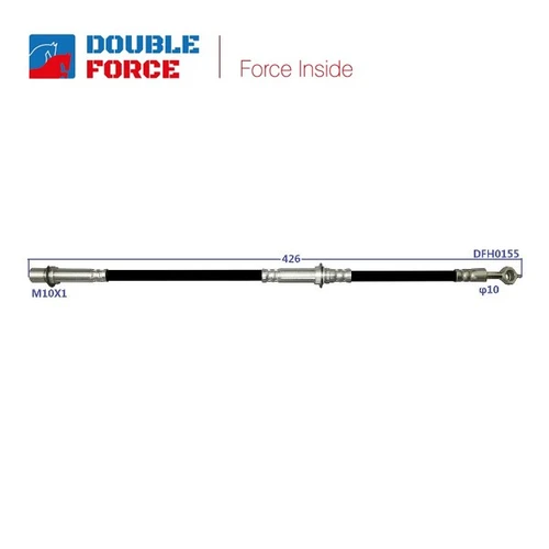 Шланг тормозной DFH0155 DOUBLE FORCE
