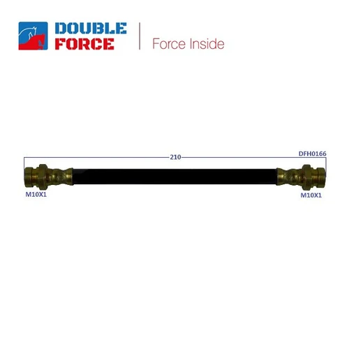 Шланг тормозной Double Force DFH0166