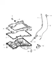 Прокладка масляного поддона DODGE 68091842AA