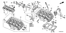 Прокладка ГБЦ ACURA 12251-RKG-004