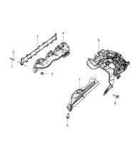 Прокладка коллектора JEEP 68093456AA