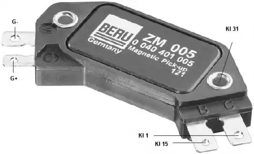 Модуль зажигания BERU 0040401005