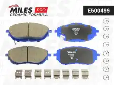 Тормозные колодки дисковые передняя ось MILES E500499