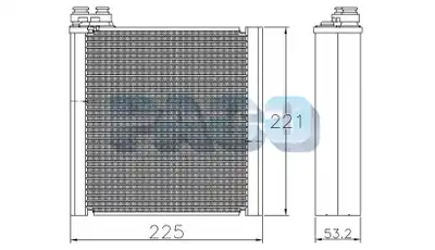 Испаритель, кондиционер EL4025 PACO