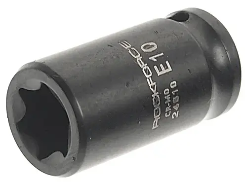 головка! Е-профиль ударная E10, 1/4''\ RF-24610 ROCK FORCE