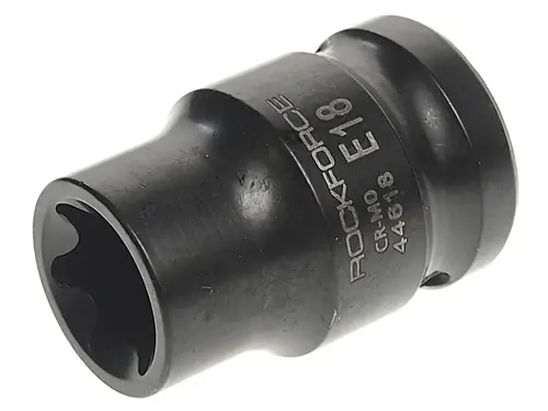 головка! Е-профиль ударная E18, 1/2''\ RF-44618 ROCK FORCE