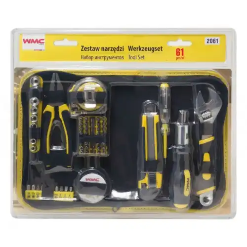 2061 Набор инструментов 61пр, в сумке WMC TOOLS