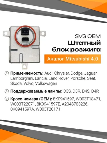 Автолампа SVS 0050050000