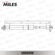 Амортизатор (упор) багажника MILES CB00056