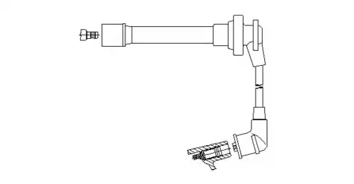 Провод в/в nissan 36cm 718/36 BREMI