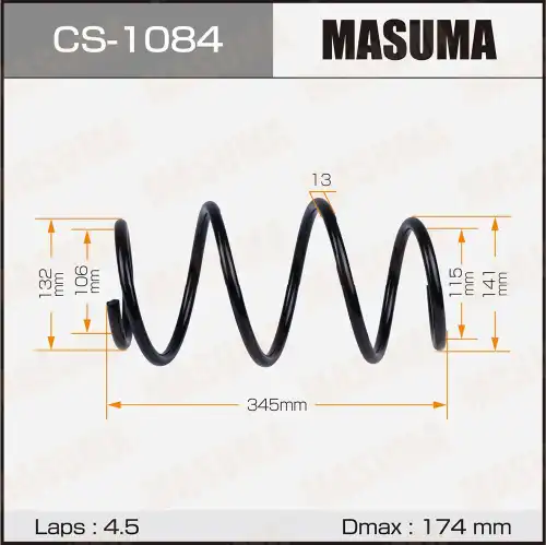 Пружина подвески Masuma CS-1084