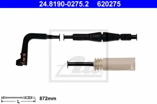 Датчик тормозных колодок ATE 24.8190-0275.2