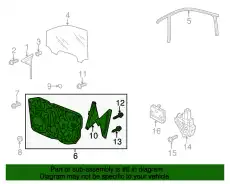 7P6 837 461A Стеклоподъемник VAG