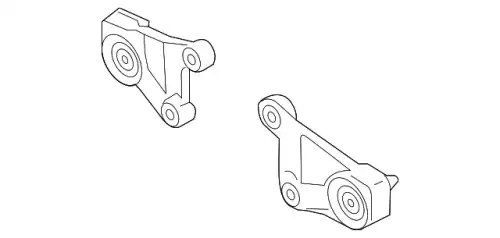 RUBBER(L),MTG-DIFF. DFR92868Y MAZDA