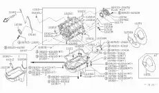 УПЛОТНЯЮЩЕЕ КОЛЬЦО КОЛЕНЧАТЫЙ ВАЛ 12279D0100 NISSAN