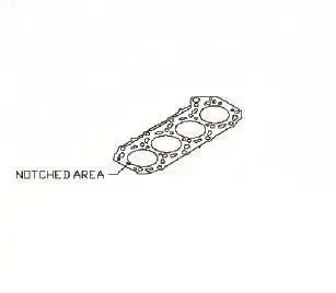 Прокладка ГБЦ NISSAN 11044VC101