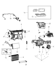 AIR CONDITIONING 68110611AA MOPAR