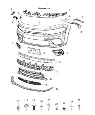 FRONT ENERGY 68214783AA MOPAR