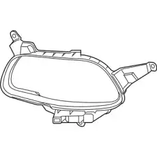HEADLAMP 68210399AB MOPAR