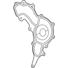 WATER PUMP 68214109AB MOPAR