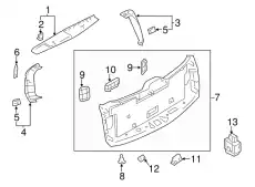 FINISH ASSY 909006JL5A NISSAN