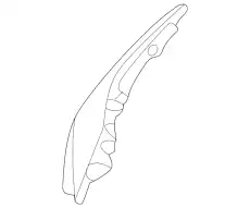 MOULDING-HEADLAMP,LH 624156JF4D NISSAN