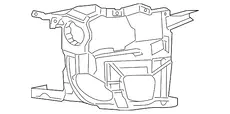 BRACKET,PARK & FRT FOG LP 25878274 BUICK