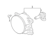 Фара противотуманная HONDA 33950T5RA01
