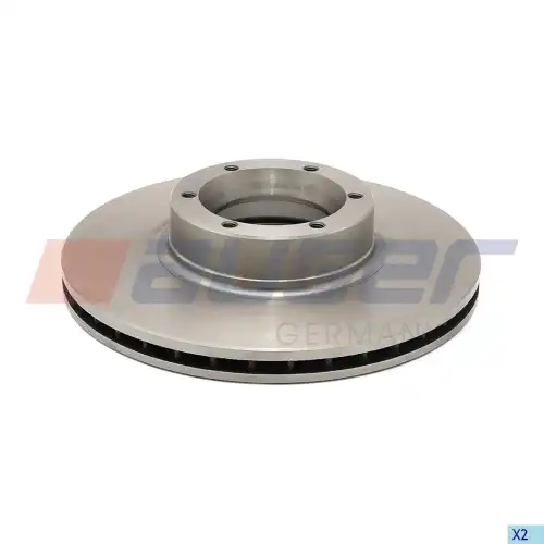Тормозной диск AUGER 31454 вентилируемый , передняя ось