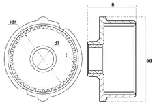 Дифференциал TT66003 TESLA TECHNICS