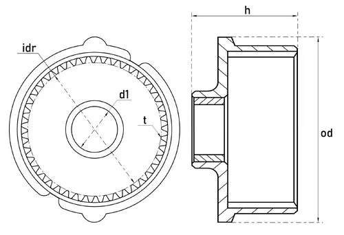 Дифференциал TT66014 TESLA TECHNICS