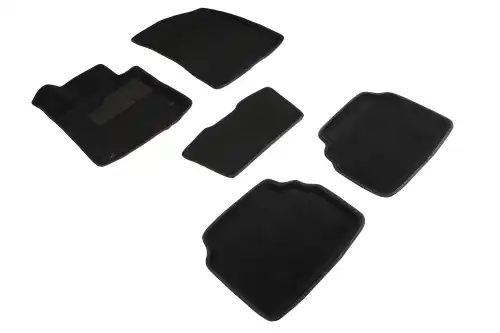 Коврики в салон SEINTEX 95068 Kia K5 2020-н.в. 5 шт., черный